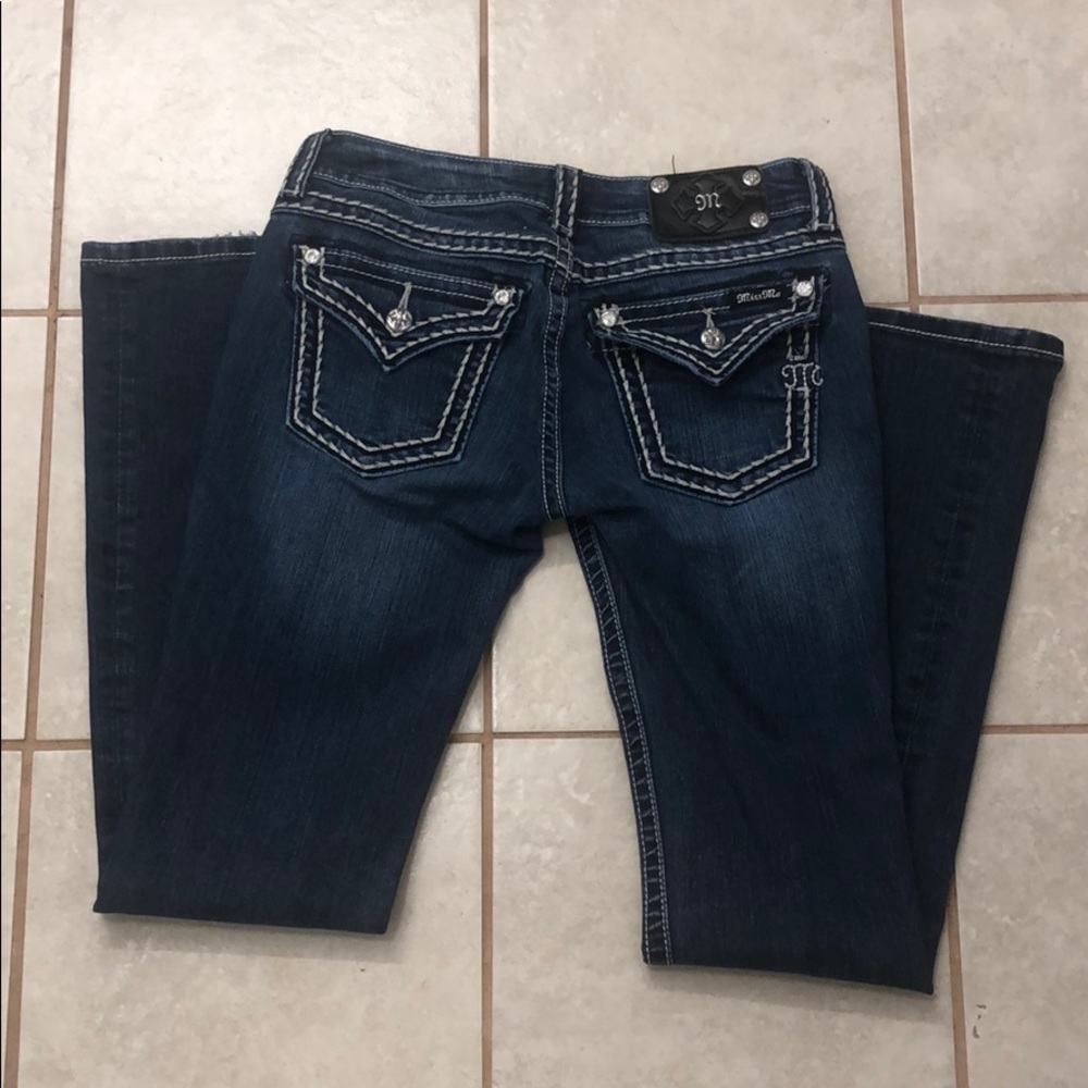 Miss Me bootcut jeans.